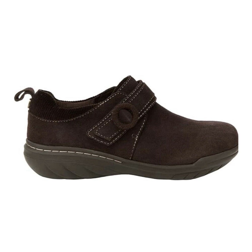 Jambu 6.5 Fennel Oxford Moccasin Flats Brown Suede Faux Fur Lining Women’s NIB